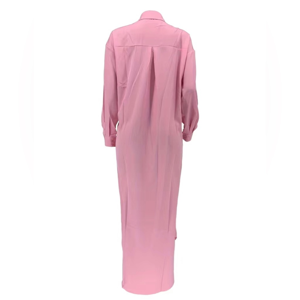 Y2K Passion Chic Button Down Classic Shirt Dress - Picture 10 of 14